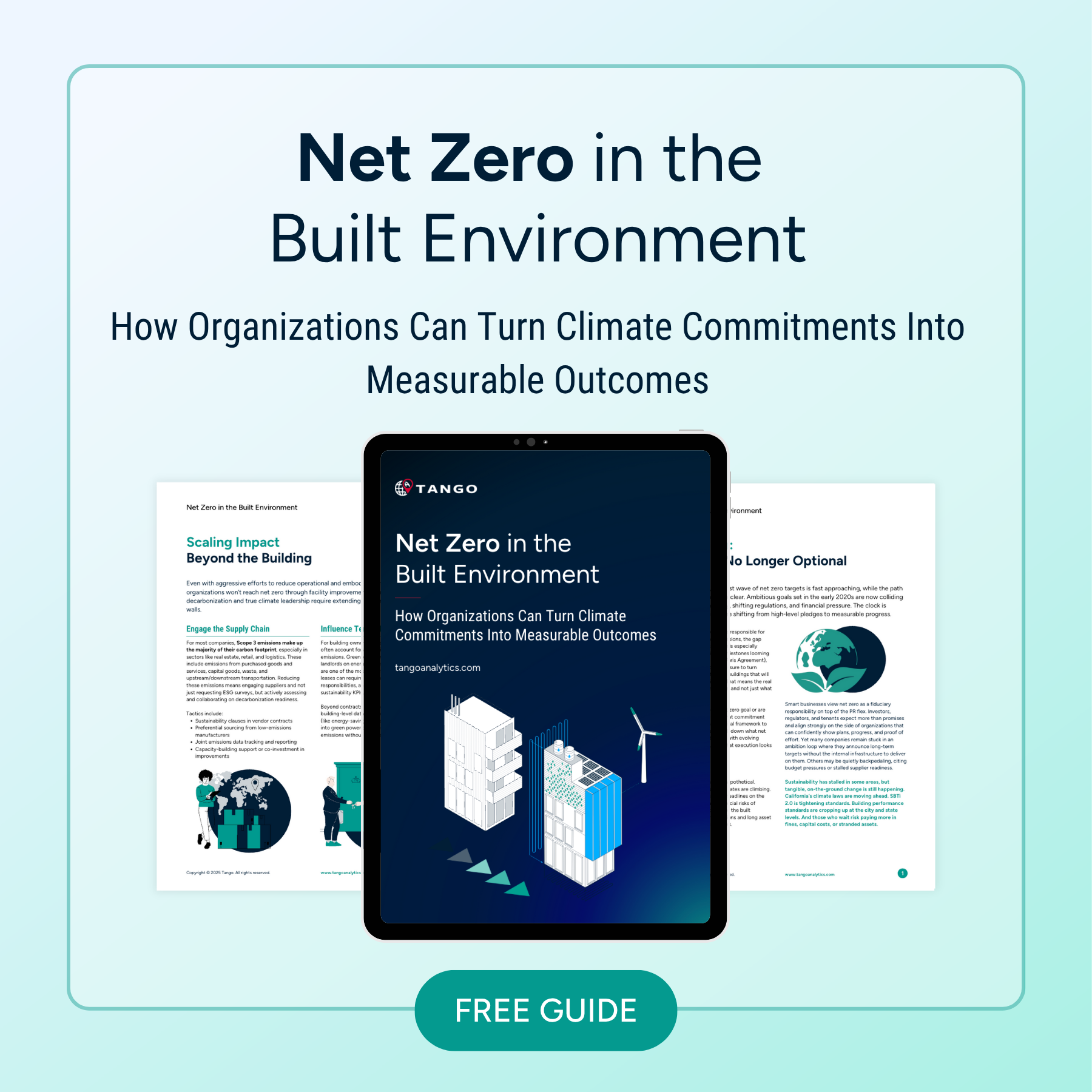 Net Zero in the Built Environment Square Social